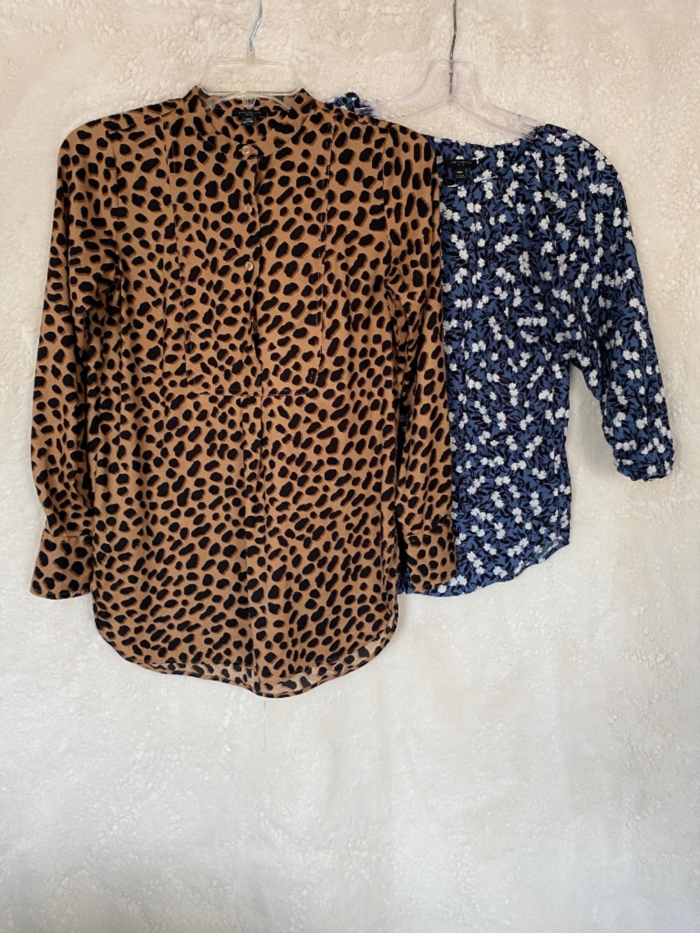 Ann Taylor Petite Blouses, Set of Two Long Sleeve Blouses - Size XXSP